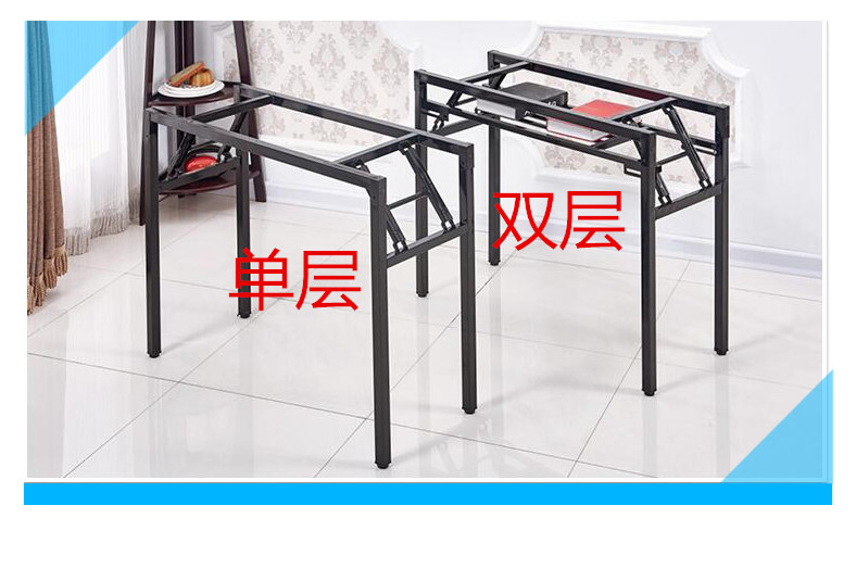 Bàn gấp đôi đơn giản 80 bàn 100 bàn ăn dài và ghế 40 học 50 bàn máy tính 120 * 60 * 75 - Bàn bàn ghế học sinh