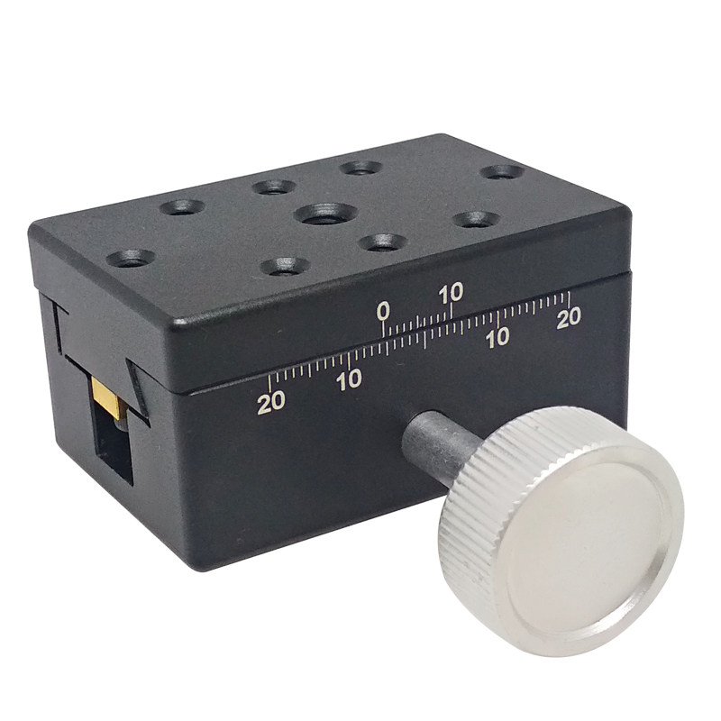 PT-SD111 common type manual translation table gear rack X axis sliding table X axis displacement table translation table 