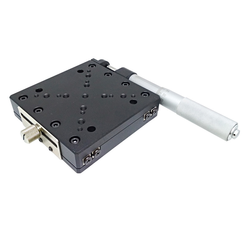 PT110-50-100CH high precision manual translation table Mobile platform displacement table X-axis slide