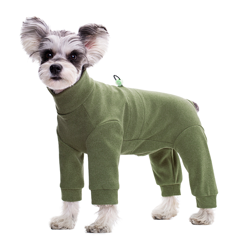 Dog Clothes for Autumn and Winter, Teddy, Bichon, Yorkshire Terrier, Small Dog, Adjustable Chest Size, Fleece-Lined, Warm Four-Legged Clothing