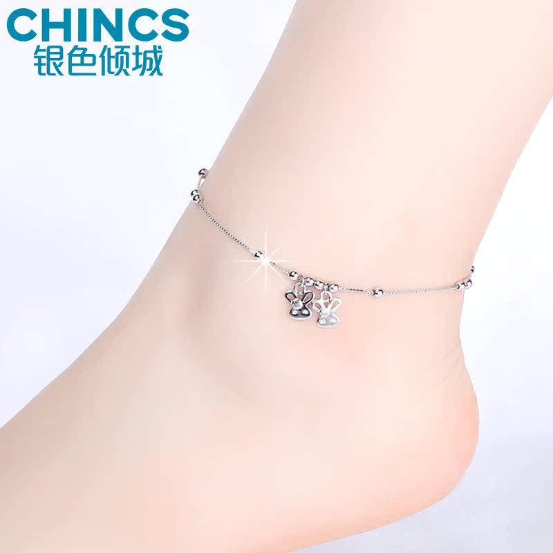 Chaine de cheville Femme CHINCS     en Argenterie - Ref 3103749 Image 3