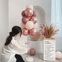 Balloon Column Ground Floating Birthday Decoration Scene Arrangement Party Supplies Road Leading Wedding House Arrangement Decoration New House