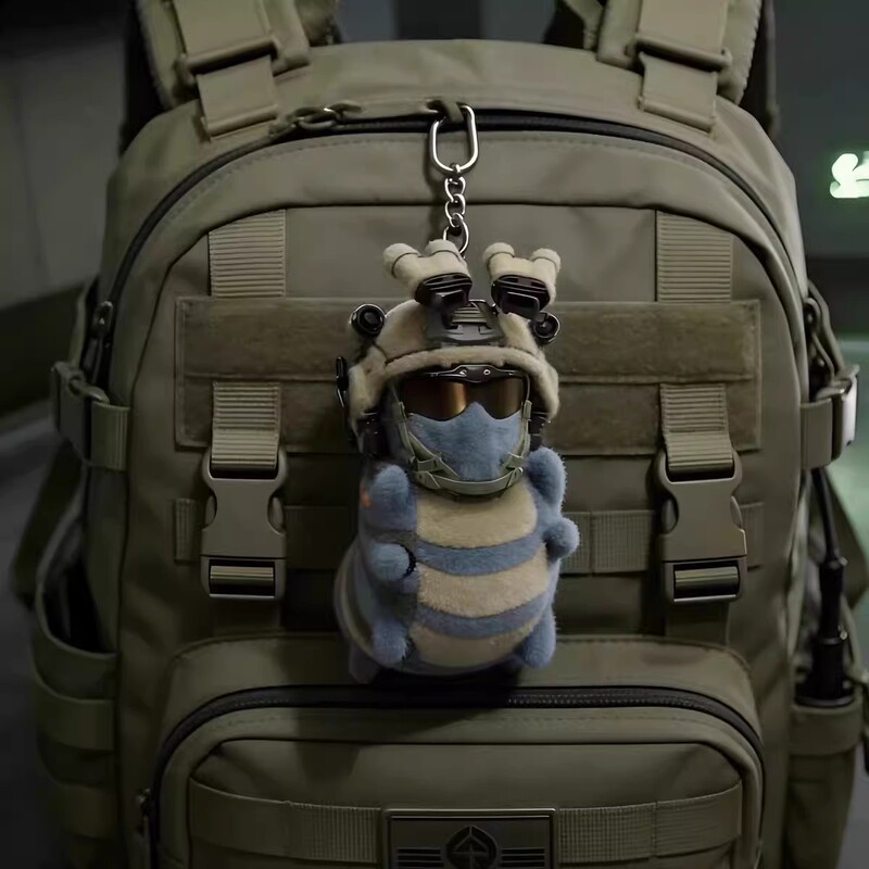 Delta Force Insect Plush Toy Pendant Backpack Decoration Creative Gift for Classmates