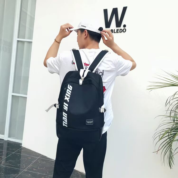 Đại học nam nữ túi xách đơn giản và hào phóng hè 2018 xu hướng mới thời trang trung học đường phố ba lô balo du lịch nam