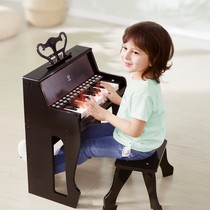 Hape baby music toy multifunctional light teaching piano dual power supply mode girl boy birthday gift