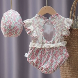 Детский милый купальник для принцессы, в западном стиле, популярно в интернете