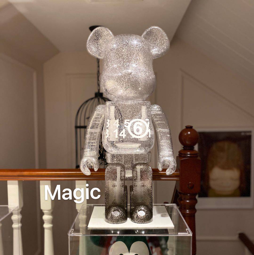 Bearbrick MM6 Maison Margiela 澳门限定闪粉积木熊BE@RBRICK-Taobao