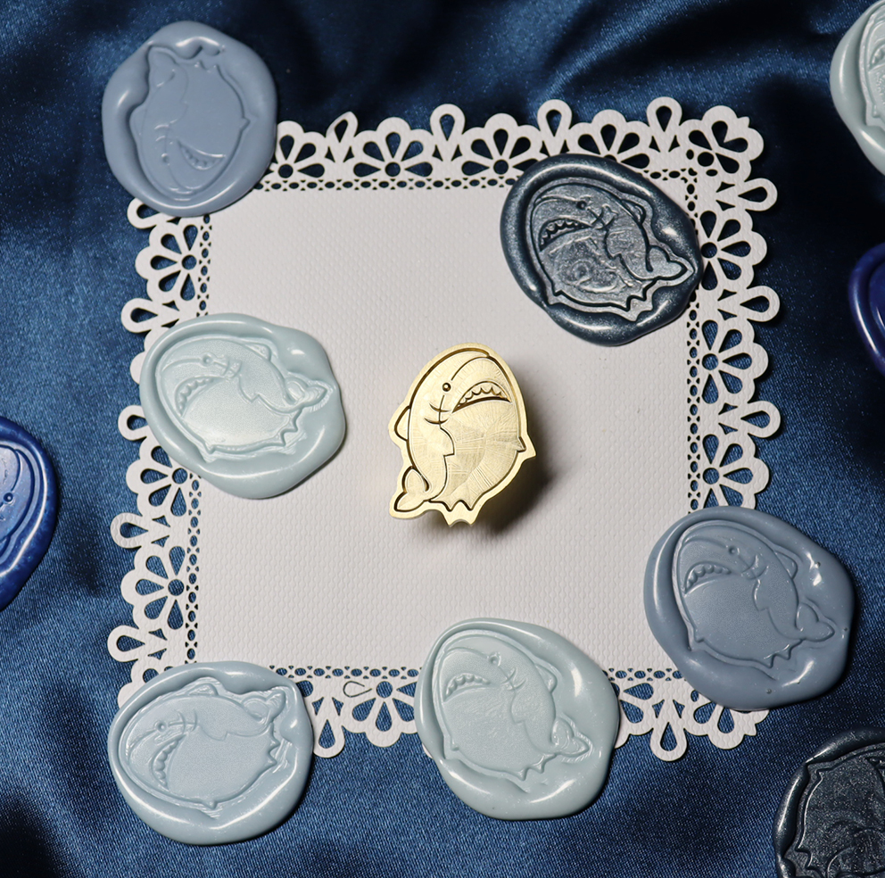 Space Warrior 14 FF14 Shark Shark Coin Fire Paint Badge Fire Paint Coin