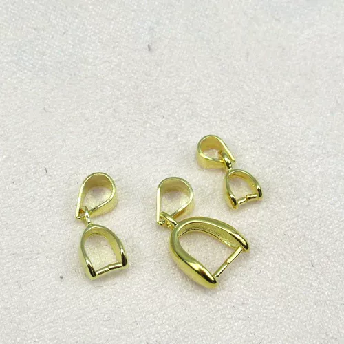 Подвеска, застежка, S925, изумрудные аксессуары, серебро 925 пробы, серебро 925 пробы, DIY