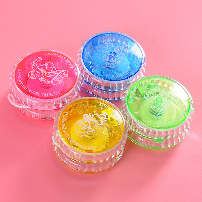 Children's light-emitting ball creative flash toy yo-yo boy dazzling yo-yo puzzle luminous yoyo ball