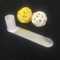 Mosquito net bracket presser foot accessories floor-standing square top court stainless steel bracket mosquito net presser foot inner diameter 25mm