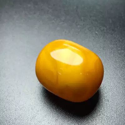 Pure natural amber old beeswax chicken cream button bucket beads with multi-treasure necklace choker hand