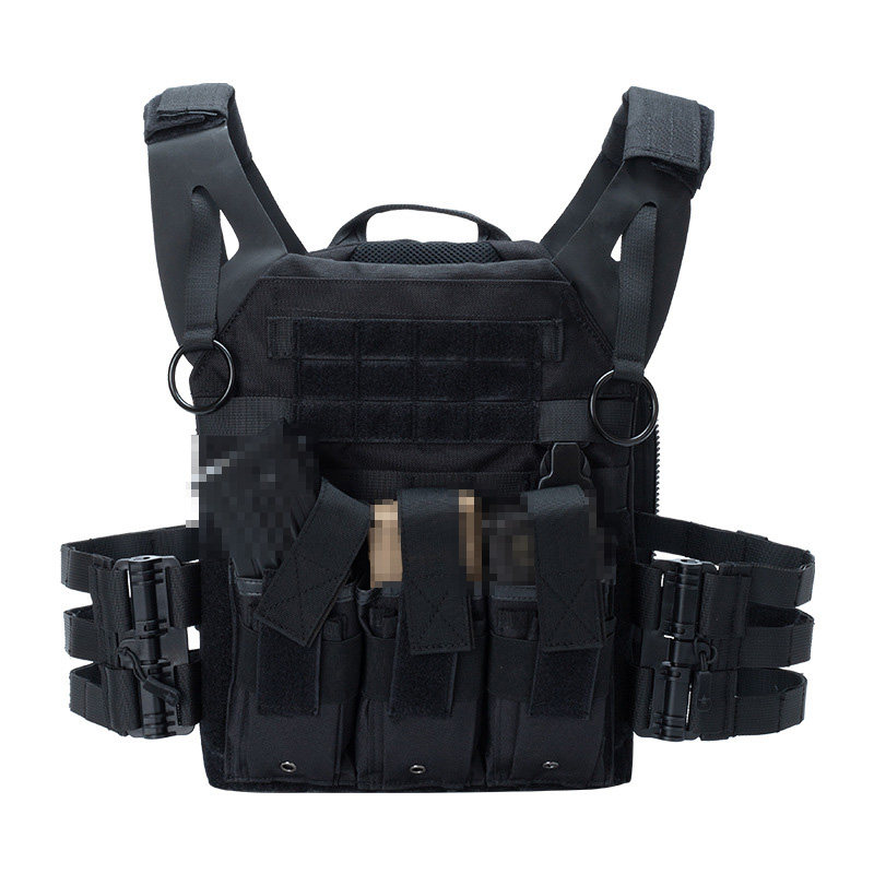 Upgraded version JPC2 0 Black quick-release tactical vest neutral multifunctional MOLLE fast-wearing quick-take-off exercise training