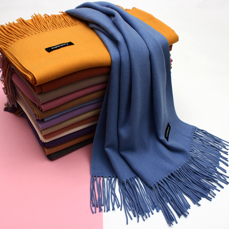 Scarf Winter Cashmere Feel Pashmina Shawl Wrap Stole Muffle-