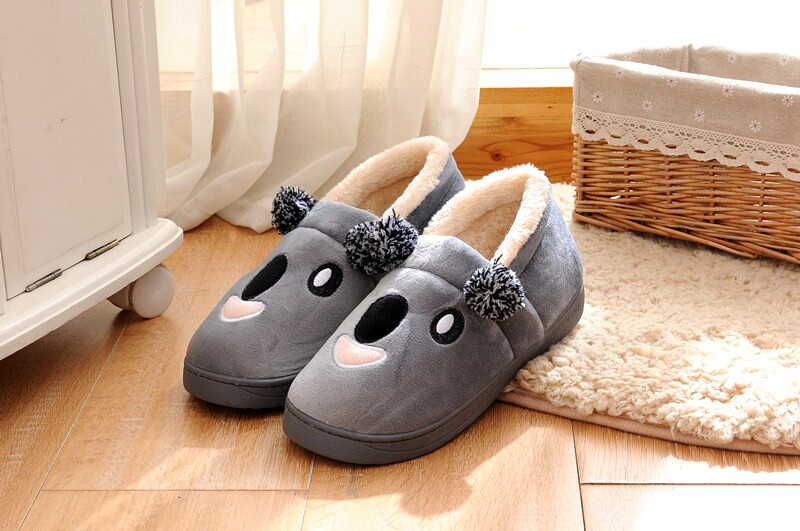 Pantoufles enfants en autre pour hiver - semelle plastique - Ref 1020562 Image 9