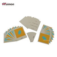 Карта топографической карты с тремя частями (английский