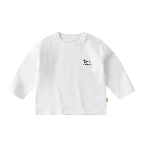 Хлопковая футболка для мальчиков, весенний детский приятный телу осенний мультяшный лонгслив