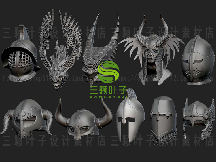 10 Medieval Witch Warrior Helmet 3D Models Fbx/Obj High and Low Poly Armor Modeling Materials for Download 10 Medieval Witch Warrior Helmet 3D Models Fbx/Obj High and Low Poly Armor Modeling Materials for Download