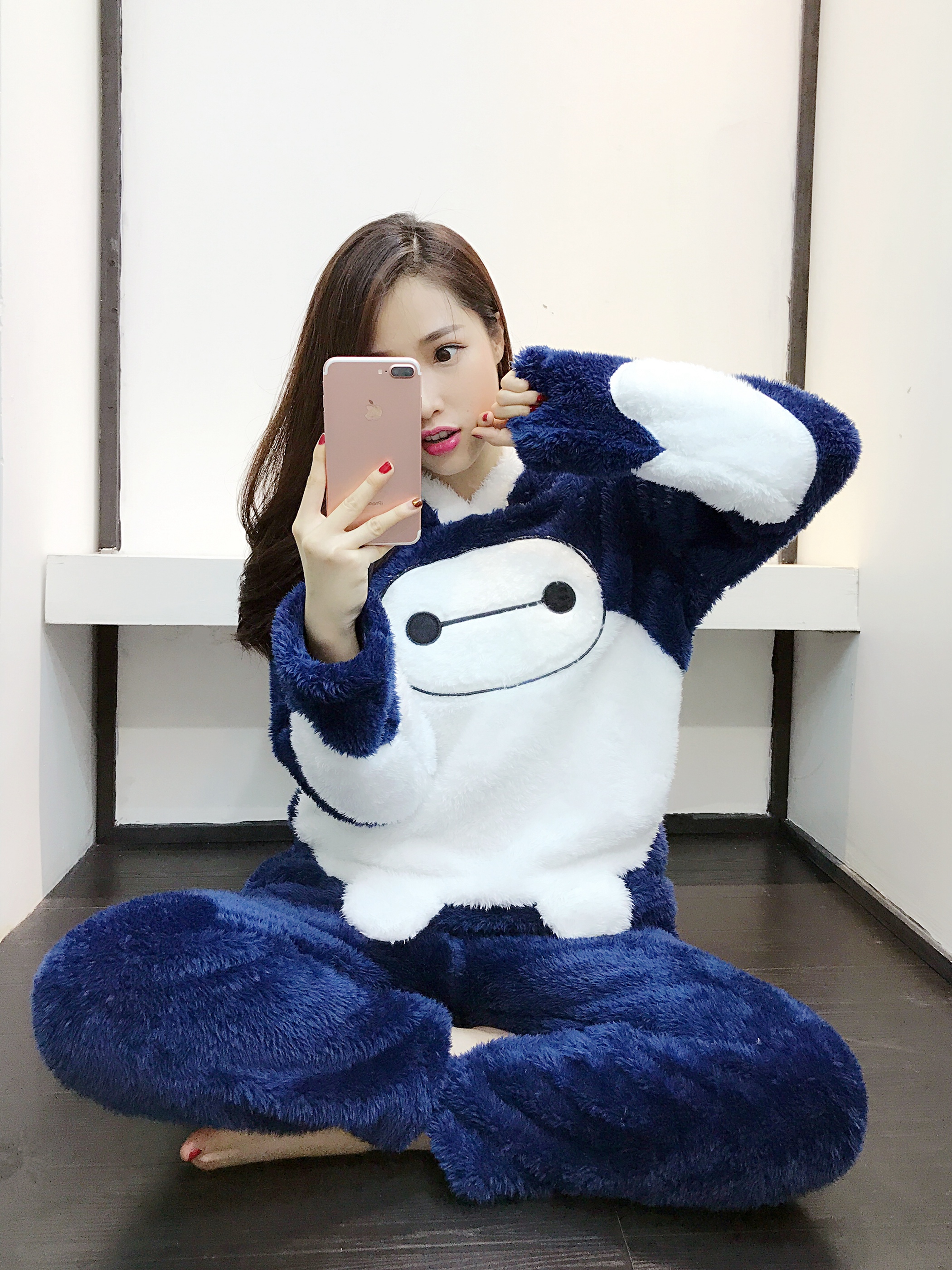 Pyjama pour femme à manches longues - Ref 2995610 Image 4