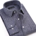 Mùa thu và mùa đông cotton sanding trung niên flannel áo sơ mi nam dài tay áo cha dày phần màu rắn quần áo inch 诺 áo sơ mi nam body Áo