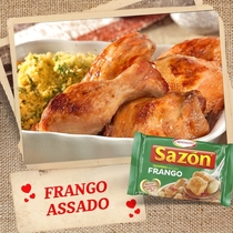 Sazon Frango Brazil Imports Seasoning Powder Chicken Taste Kitchen seasonings Sardines Sauce Seasoning Bag 60g