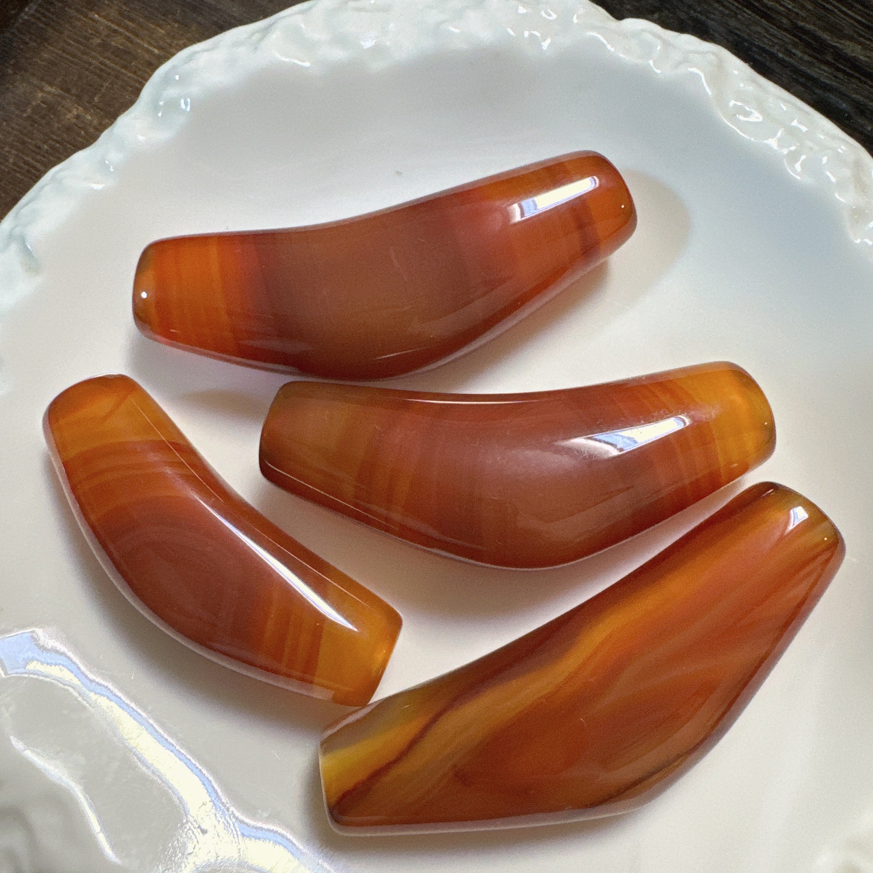 天然缠丝玛瑙天眼天珠牛角珠吊坠项链：时尚与神秘的完美碰撞！-颈饰