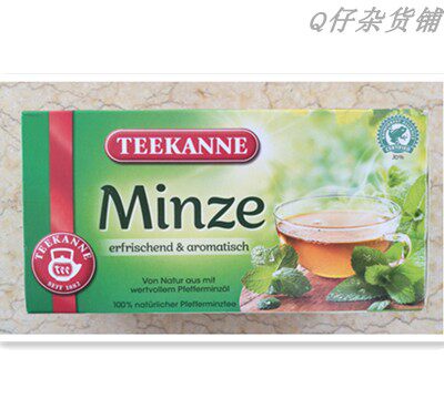 Spot German original import TEEKANNE Tikana mint tea fruit tea herbal tea 20 packs of tea bags
