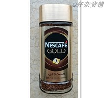 Korea imported Coffee Nestle Gold Coffee 200g instant coffee bottled pure black coffee original spot