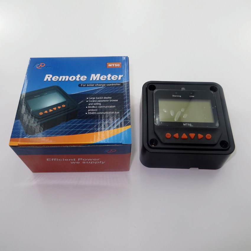 MT50 meter header Tracer A BN LandStar dedicated LCD solar controller