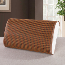 Summer memory pillow mat special cold pillow piece pillow towel straw mat rattan mat rattan mat pillow set bamboo and rattan can be customized on both sides