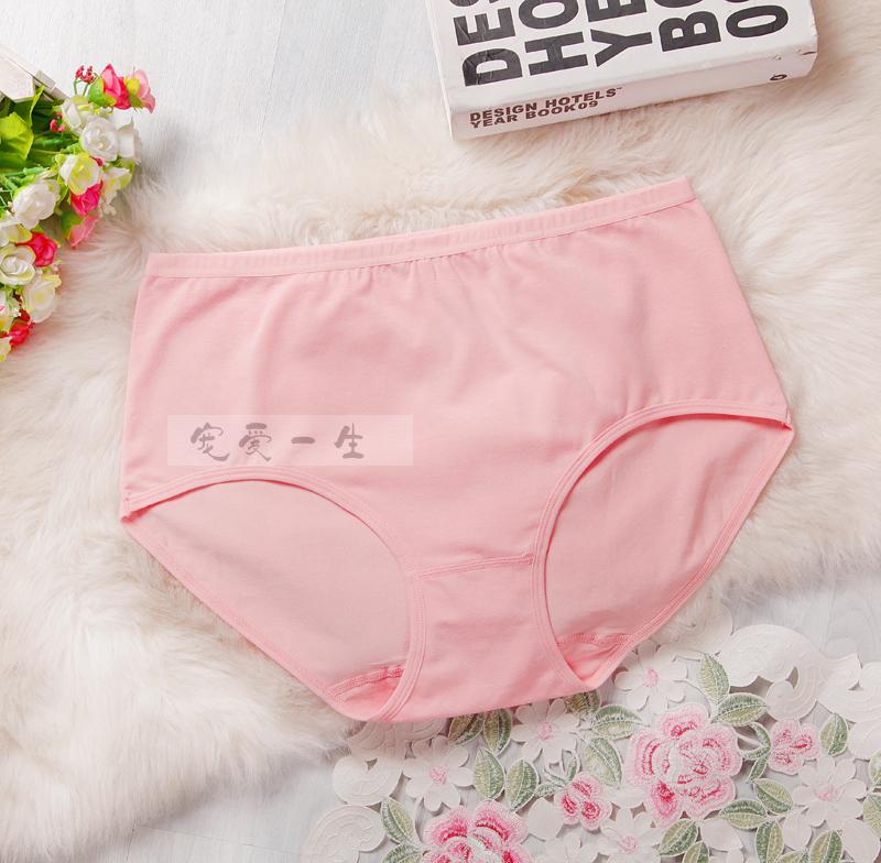 Quần cotton bằng sợi than củi chất béo cao mm cộng với phân bón XL đồ lót rộng 200 kg đồ lót học sinh