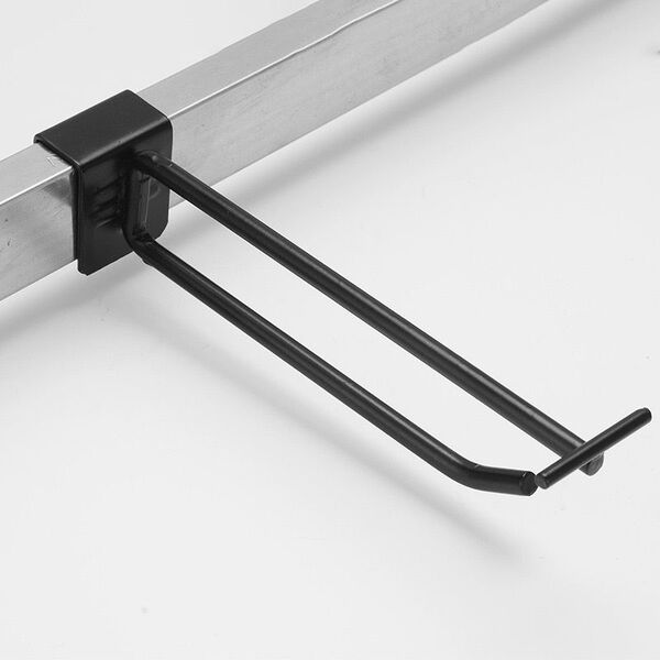 Double Line Hook Single Hook Shelf Hook Stationery Store Supermarket and Convenience Store Snacks Ornament Price Tag Cross Bar Beam