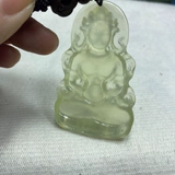 Натуральный чай Тегуаньинь из нефрита, большая подвеска