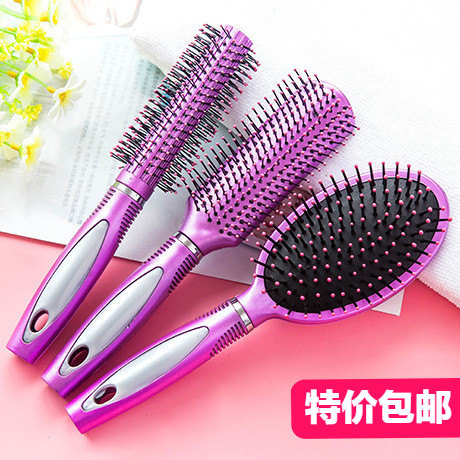 Comb Rolls Hair Comb Women Men Blow Styling Air Bag Comb Home Fluffy Massage Air Cushion Antistatic Round Roll Comb Roll Comb