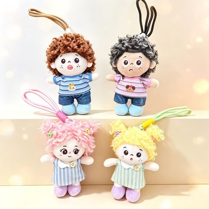 Internet Celebrity Afro Sweatshirt Doll Pendant Cute Plush Toy Children's Doll Bag Charm Doll Keychain Internet Celebrity Afro Sweatshirt Doll Pendant Cute Plush Toy Children's Doll Bag Charm Doll Keychain