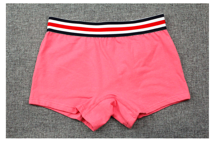 Đẹp trai t đồ lót cặp đôi rắn màu tt nữ tam giác boxer cotton rộng bên trung tính thể thao les eo sup châu Âu do lot nu
