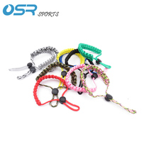 Diving hand woven lost hand rope hanging buckle rope wrist anti-loss rope camera waterproof shell biding stick safety rope
