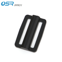 Plastic steel back fly fast adjustment Japanese word buckle plate buckle 50mm webbing is suitable