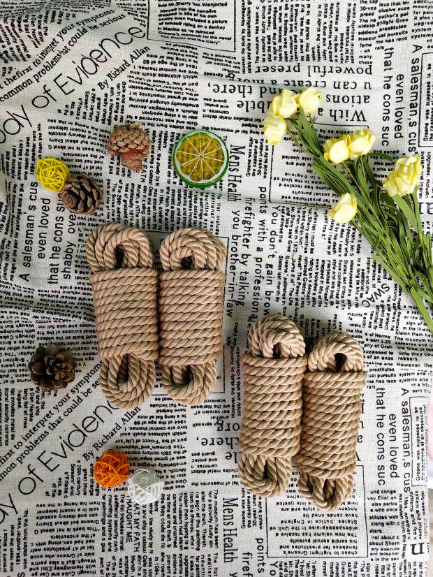 sm bundled cotton rope and tied rope 5 m alternative couples with rope flirting slaves