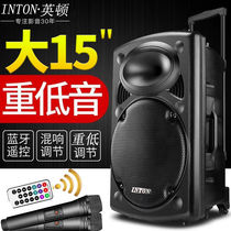 Electronic violin speaker 12 inch battery charging instrument sound sound box Bluetooth outdoor speaker