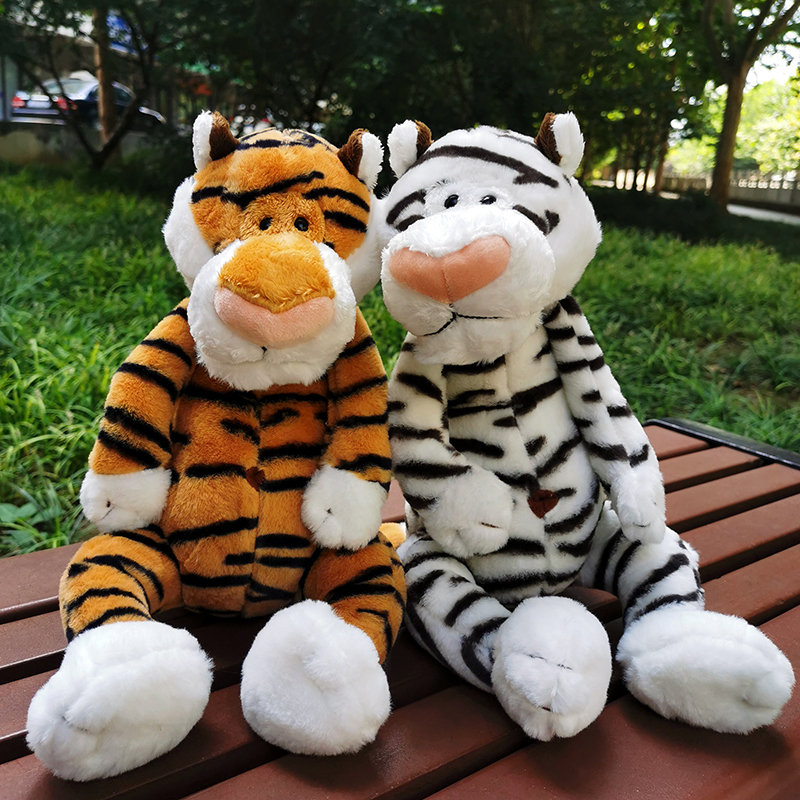 nici new product 2022 year of the tiger mascot couple zodiac tiger plush toy doll zoo tiger doll