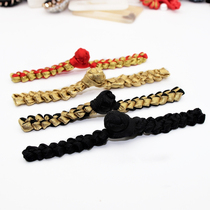 Handmade braid buckle Tang dress cheongsam hepao woven disc buckle childrens clothing gift box decoration buckle Chinese Phoenix button