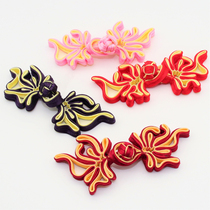 Goldfish plate buckle phoenix tail buckle handmade buckle Chinese Tang dress cheongsam buckle high-grade clothing Hanfu decoration buckle
