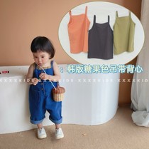 xxxxkids2021 summer style children harness vest Korean board Candy Color Harness Vest for male and female children