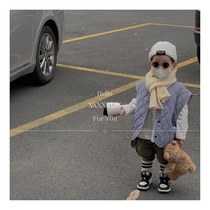 xxxxkids Han Edition Kids Quilted Plate Marchal Metal Marcus Cotton Cotton Coat Coat Coat Coat for Korean Childrens Plastic Beats