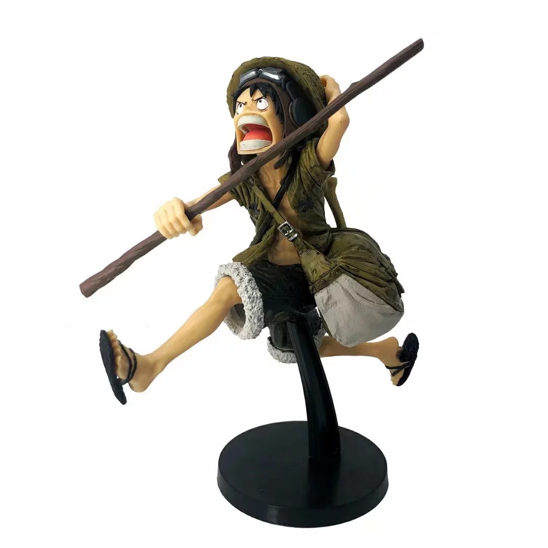 One Piece Big mouth Straw Luffy Đồng phục quân đội SC Model King Top Fight 4 Trang trí đóng hộp - Capsule Đồ chơi / Búp bê / BJD / Đồ chơi binh sĩ mô hình nhân vật anime