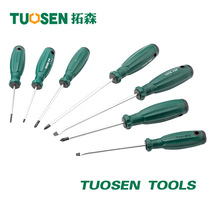 Tuosen magnetic small screwdriver with vanadium steel cross word ultra-fine short plum flat mouth screwdriver small home appliance screwdriver