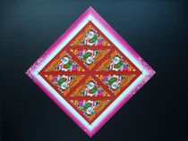 Soviet stamps 1990 Have a good 1991 New Years Good Santa Claus Little version of a stamp full product