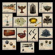 Sierra Leone 2019 China Culture and Art Stamp Zeng Hou Bs Tomb of Earth Artifacts 15 New Tickets