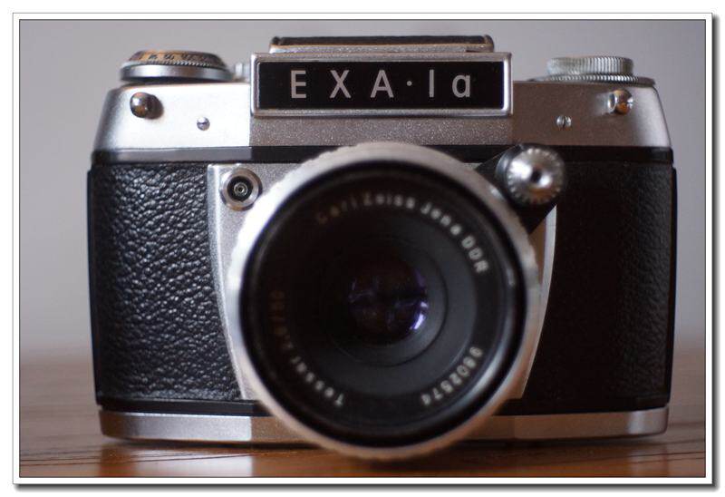 German classic negatives machine exa 1a carl zeiss tessar 50 2 8 sets